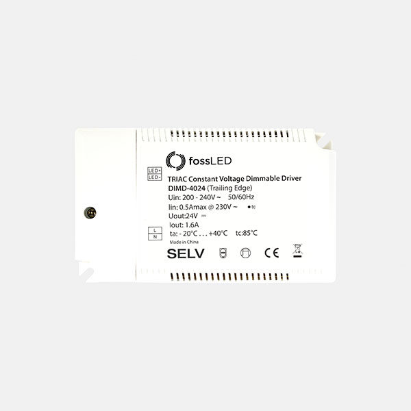 40W Mains Dimmable 24V CV LED Driver