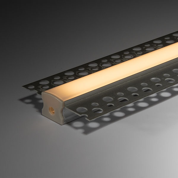 57x14 plaster in aluminium profile led strip