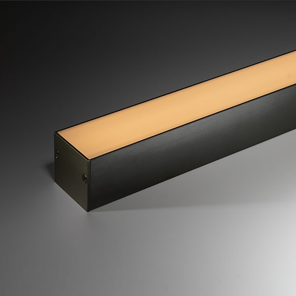 35x35 Black surface aluminium profile aluminium