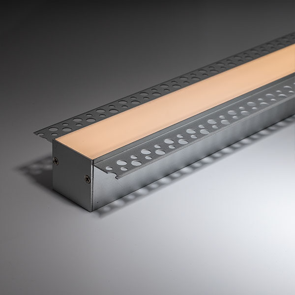 75x35 plaster in aluminium profile led strip