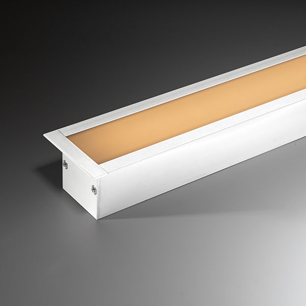 50x35 recessed white aluminium profile led strip