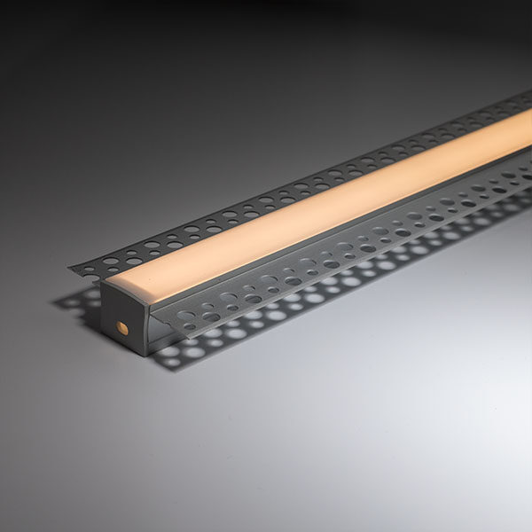 63x20 plaster in aluminium profile led strip