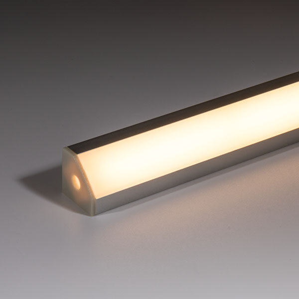 18x18 Angled aluminium profile aluminium