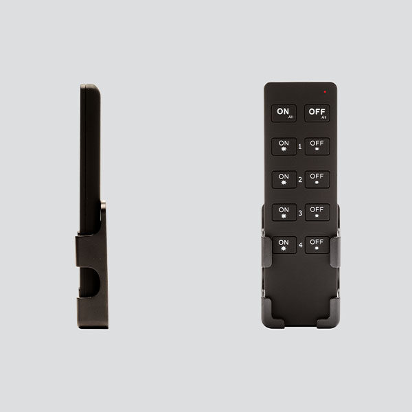 single colour remote rf button dimmer 4 zone