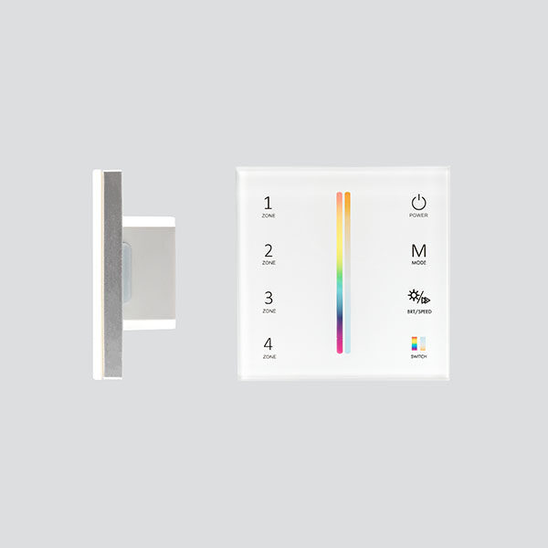 rgb+cct remote rf controller 4 zone